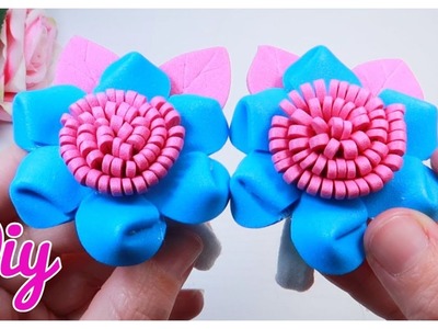 Diy Flores de foami o goma eva muy fáciles, tutorial paso a paso, Channelli manualidades