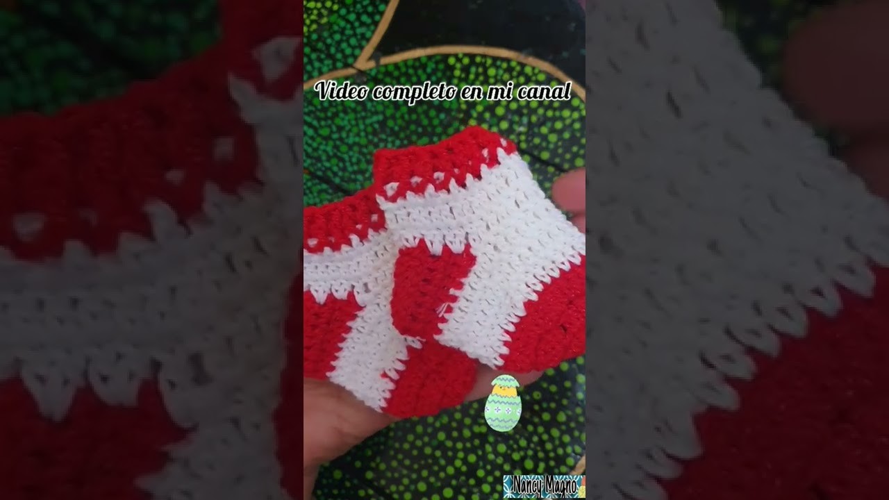 Calcetines a ganchillo muy fácil de hacer #short#NancyMagno#viral