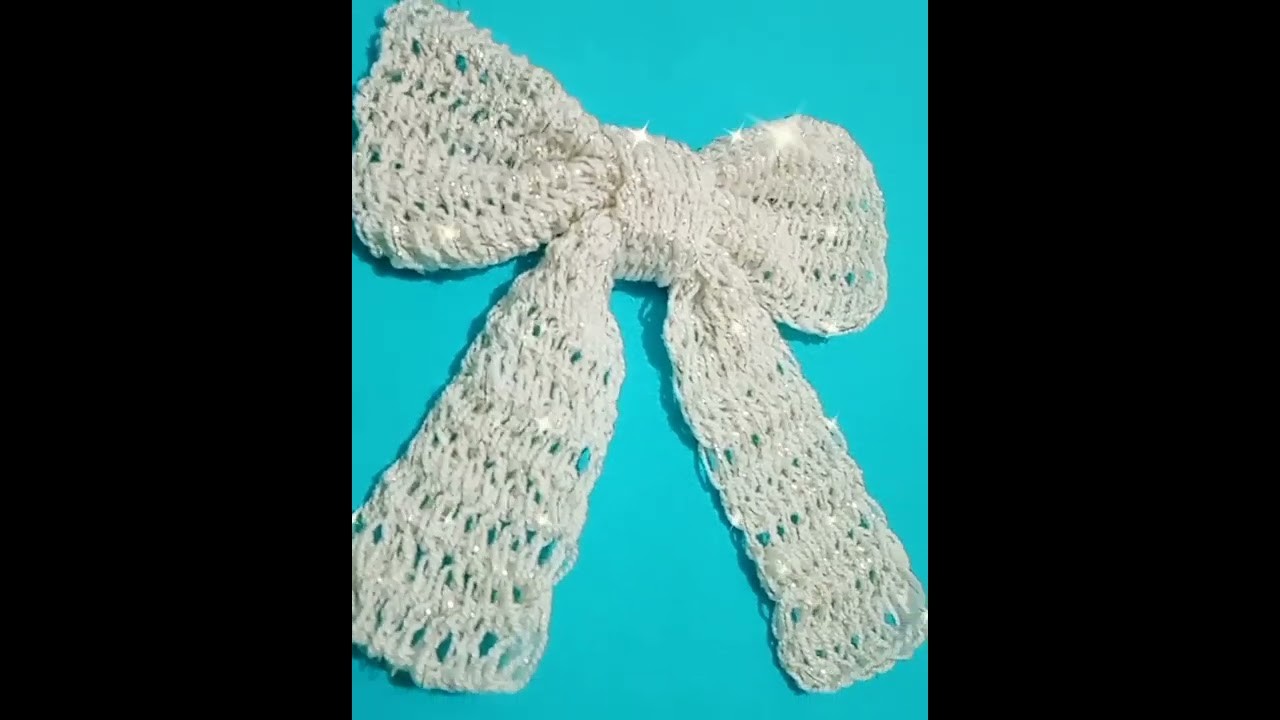 Corbata tejida a crochet.ganchillo