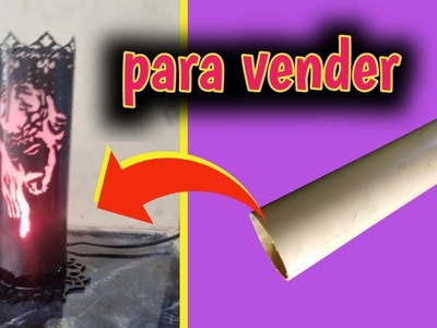 MANUALIDADES para VENDER???? fáciles de hacer en CASA????LAMPARAS decorativas para MESA????lampu hias gantung