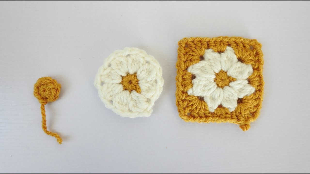 Tutorial granny margarita a crochet