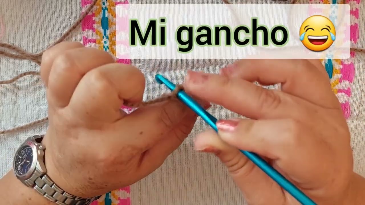 Aprende crochet primer paso. #crochet #ganchillo #pasoapaso #tejido #mexico #viral #tips
