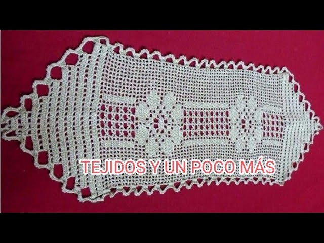 CAMINOS DE MESA TEJIDOS A CROCHET BELLOS DISEÑOS PARA ADMIRAR Y RECREAR.TEJIDOS Y UN POCO MÁS