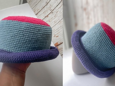 ????Gorro Tejido a Crochet paso a paso y fácil de tejer ????