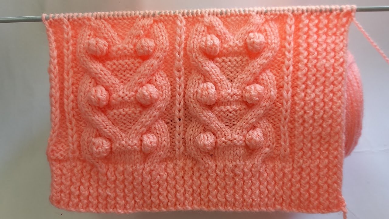 HERMOSO PUNTO TEJIDO A DOS AGUJAS | SAMANTHA ????