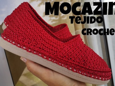 MOCAZÍN Tejido a Crochet (paso a paso muy sencillo)❤️#mocazintejedo #mocazincrochet #mocazin #tejer