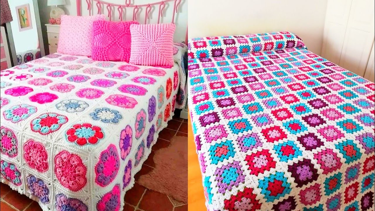 Patrón de sábanas de ganchillo hechas a mano Granny Patterns