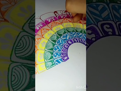 Rainbow mandala ????❤️