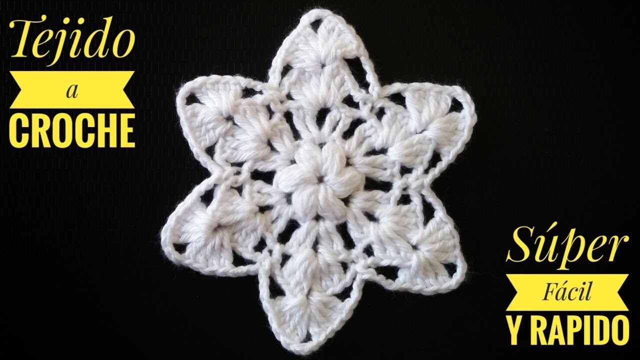 Aprende a tejer a croché(paso a paso)Crochet Fácil y Rápido -Tutorial Recomendado Para Principiantes