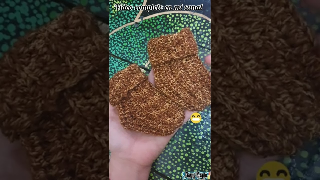 Calcetines tejidos para bebé 3-6 meses#short#Nancy Magno#viral