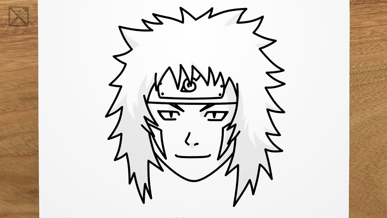 Cómo dibujar KIBA (Naruto) paso a paso, fácil Y rápido