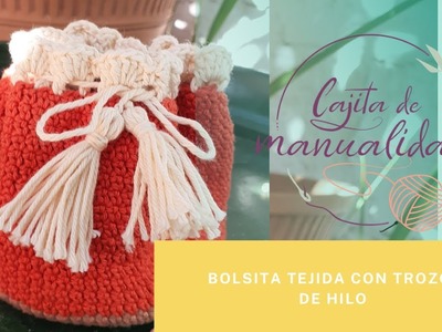 Bolsita tejido a crochet | APRENDER A TEJER | Ganchillo Paso a Paso DIY