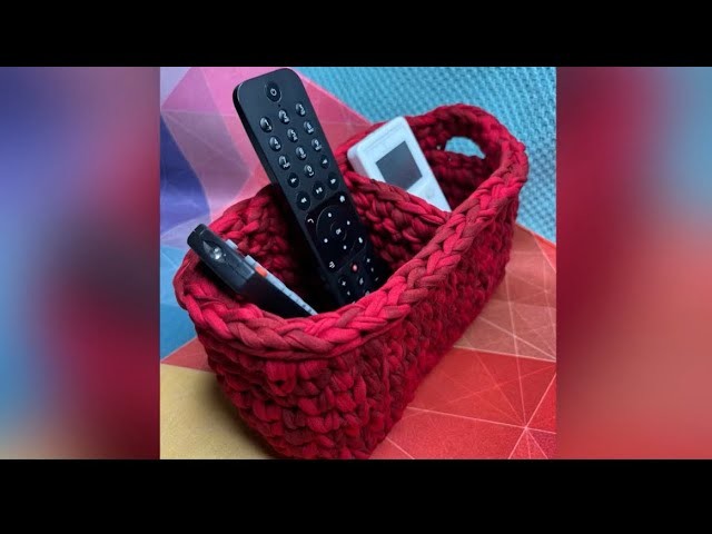 PORTA MANDOS en Trapillo. Tutorial Completo en el Link ????????