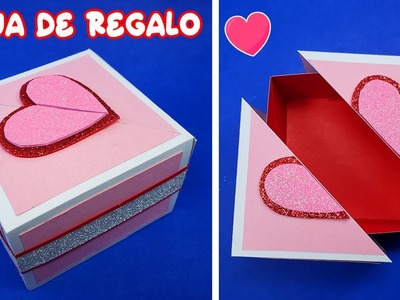 ????Como hacer una caja de regalo para San Valentín ????Manualidades para San Valentín Valentine Box????