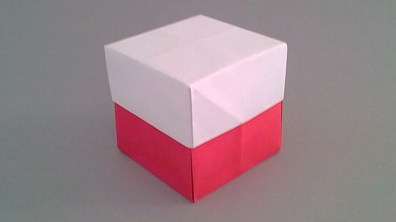 Cómo hacer una CAJA SORPRESA de papel ✅| Origami PASO A PASO