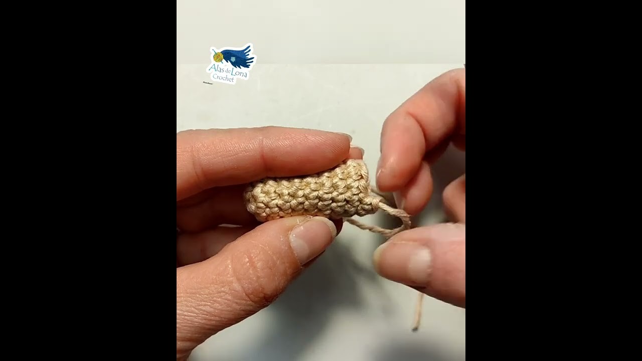 Remate en ganchillo muy limpio