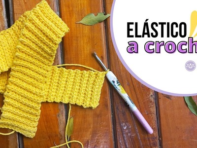 Elástico a crochet - paso a paso, fácil y rápido!