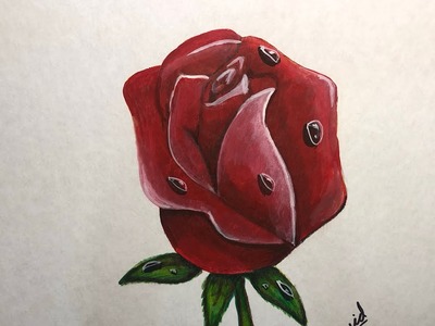 TUTORIAL como hacer una rosa paso a paso