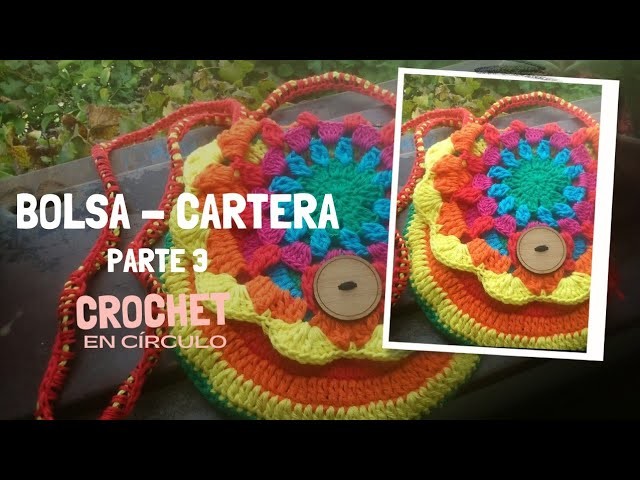 Cartera en Círculo a Crochet (Parte 3)