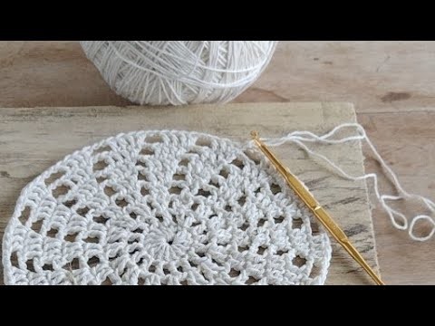 Como Hacer Un Círculo En Crochet