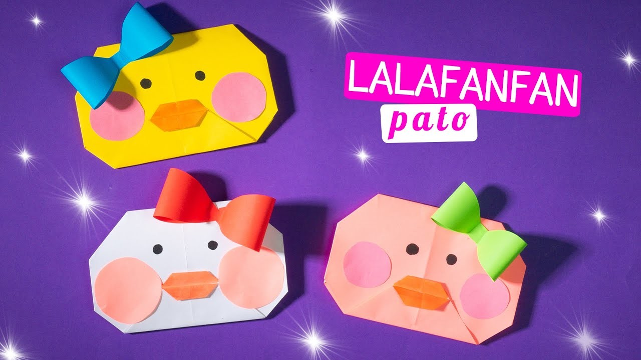 Cómo hacer que Lalafanfan Pato [Artesanía de papel]