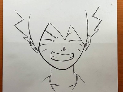 Dibujo de anime fácil con un lapiz | como dibujar a boruto uzumaki paso a paso con un lapiz