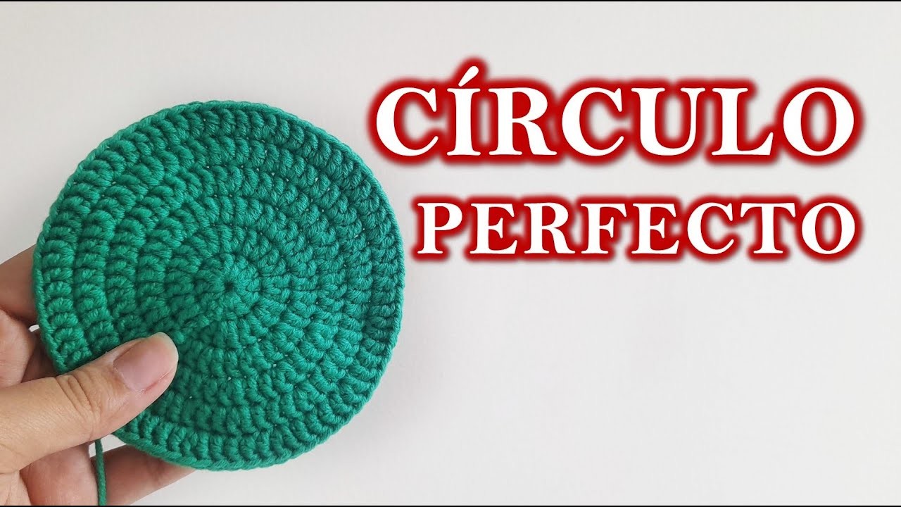 COMO TEJER CIRCULO PERFECTO GANCHILLO (Auder Crochet)