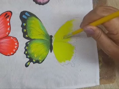 Pintura Cómo Pintar Mariposas