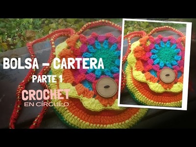 Cartera en Círculo a Crochet (Parte 1)