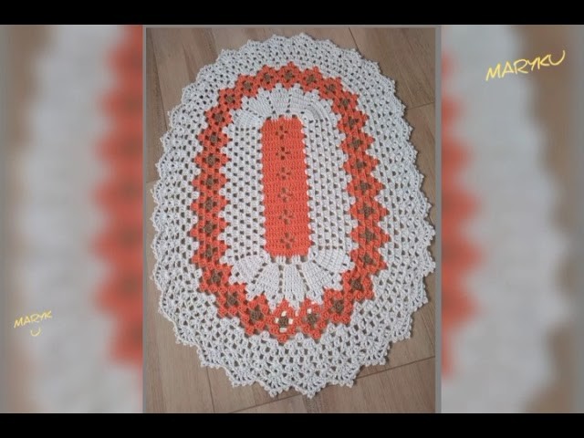 TAPETES Y CAMINOS DE MESA TEJIDOS A CROCHET, BELLÍSIMOS TODOS.TEJIDOS Y UN POCO MÁS