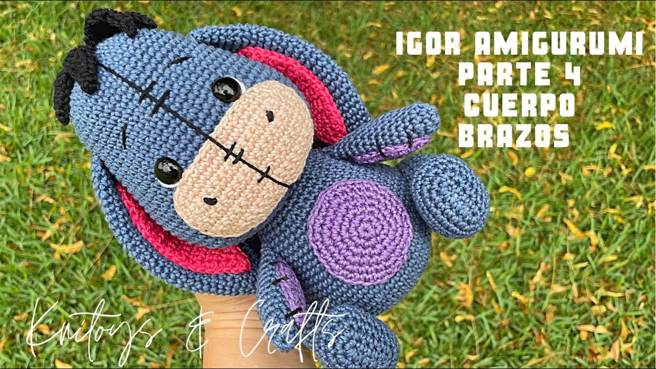 Amigurumi Igor a crochet - Parte 4 Cuerpo y brazos