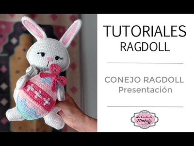 ???? CONEJO de PASCUA RAGDOLL | Amigurumi RAGDOLL Easter Bunny | PRESENTACIÓN Tutorial de Pago