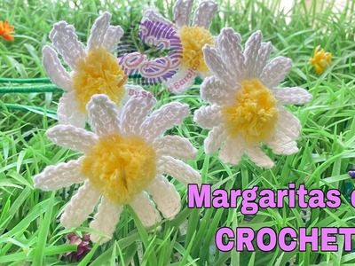 Como hacer en crochet ????MARGARITA????