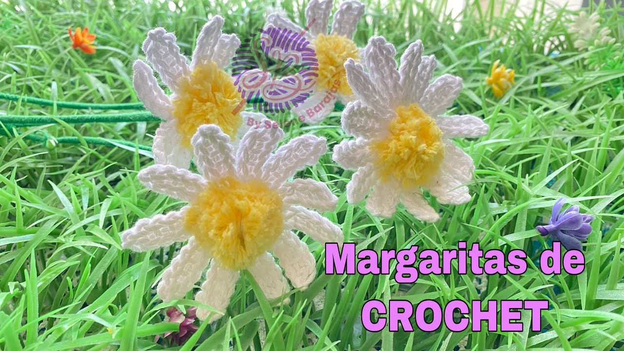Como hacer en crochet ????MARGARITA????