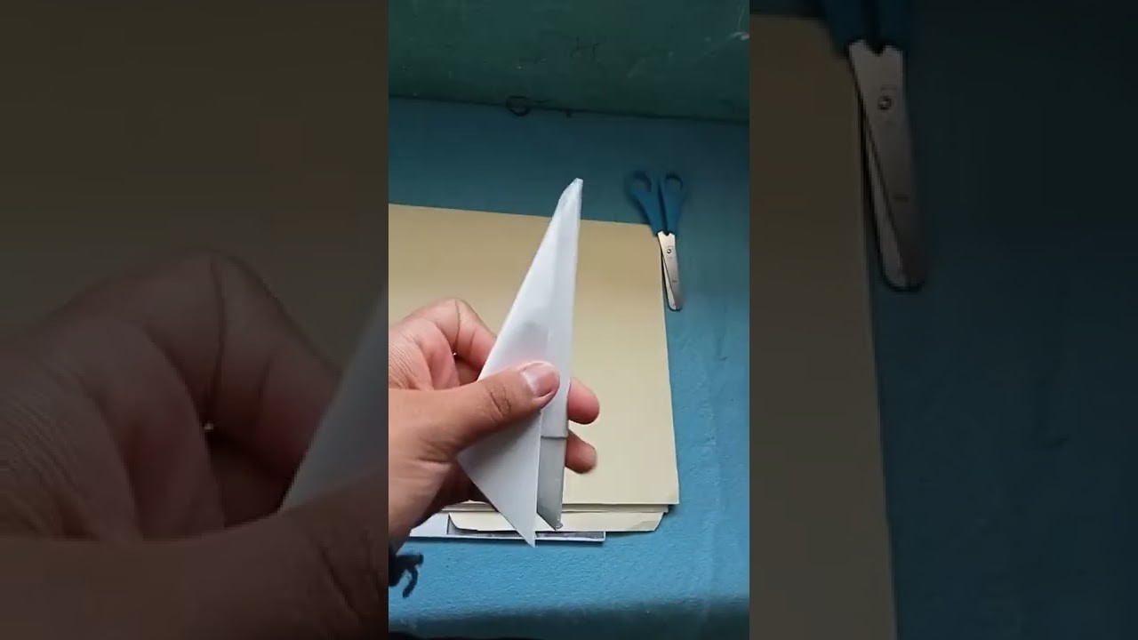 Cómo hacer una garra de papel #manualidades #papel #garra #origami