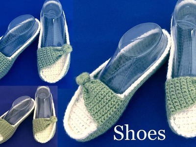 Zapatos Fáciles tejidos a Crochet paso a paso