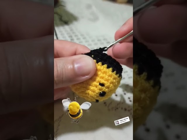 Abeja tejida crochet ????