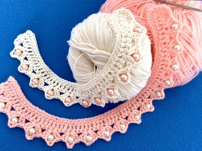 Hermosos Fabulosos tejidos a Crochet con perlas