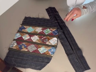 Como coser fácil un bonito y elegante bolso patchwork