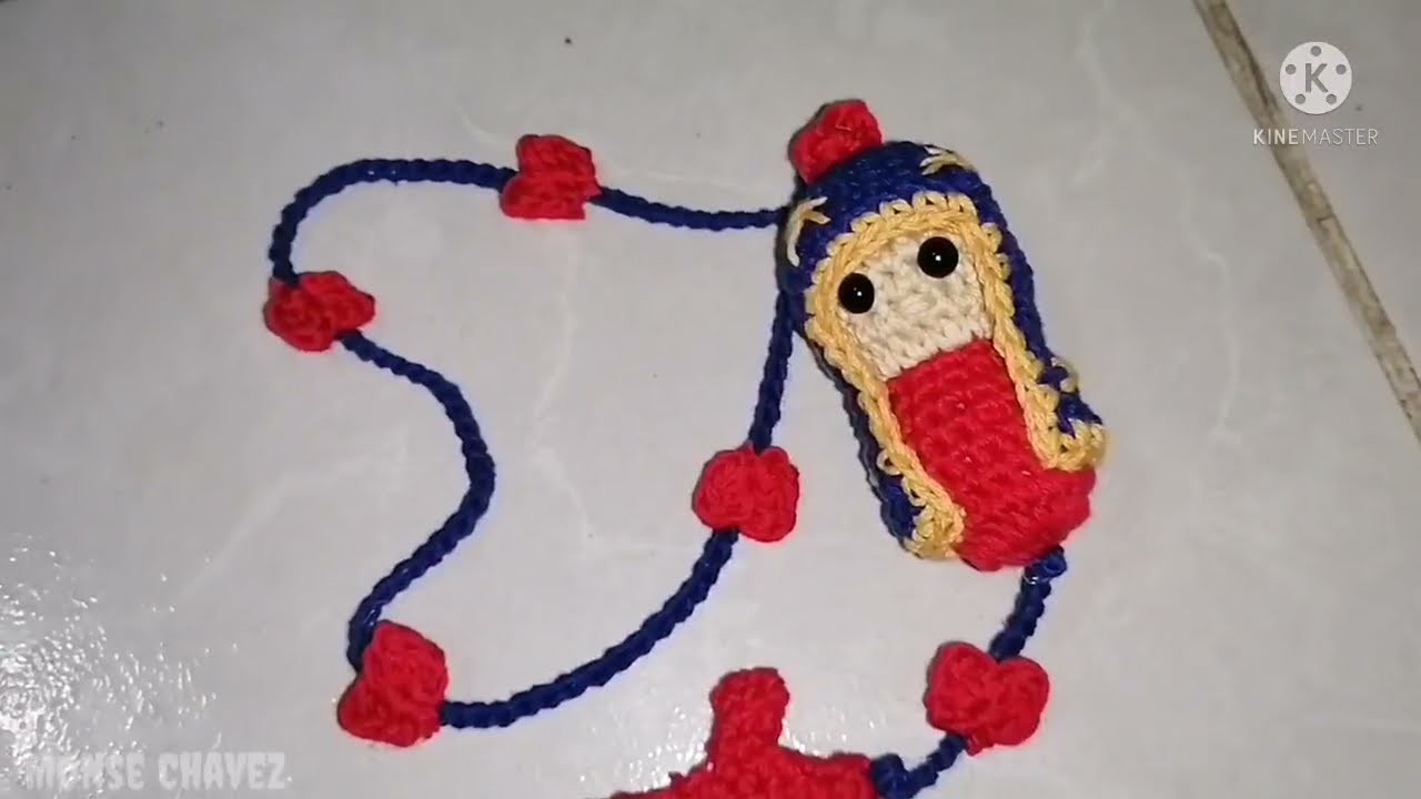 Rosario de la Virgencita tejido a crochet paso a paso