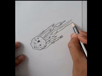 #Shorts | Cómo dibujar un Meteorito