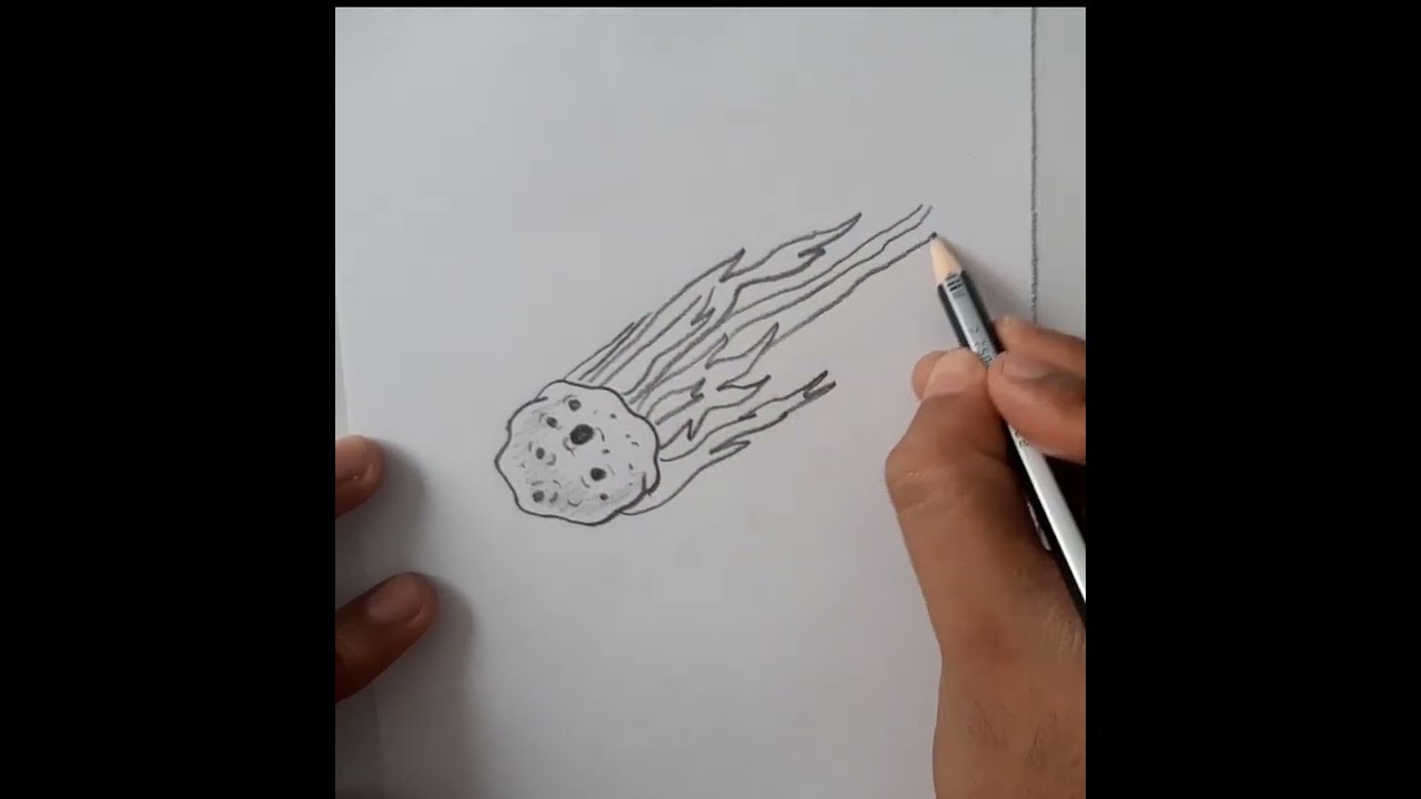 #Shorts | Cómo dibujar un Meteorito