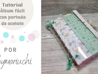 TUTORIAL Creando box marzo álbum de acetato fácil | Creando en papel