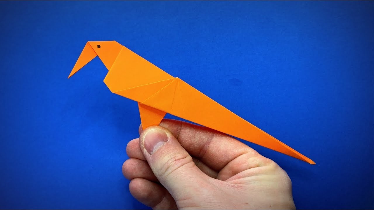 Cómo hacer una gaviota de papel | Gaviota de origami | pájaros de origami