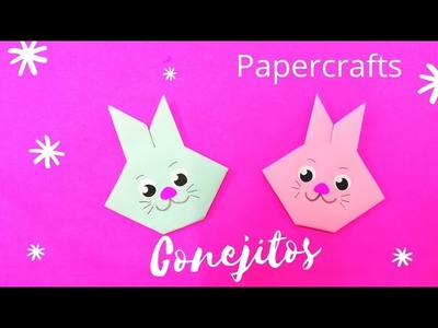 Manualidades divertidas y fáciles para niños ⭐???? Conejitos de papel ???? Papercrafts