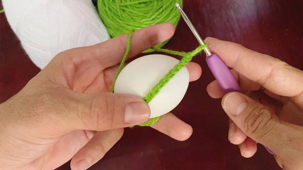 ???? Hermosa ???? idea para las pascuas en tejido a crochet muy fácil y rápido de hacer