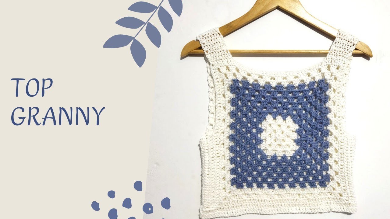 Top Granny Crochet ☀️????Muy Fácil ????