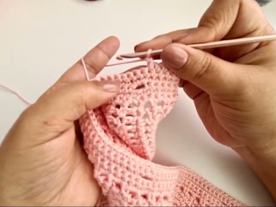 Punto Cangrejo a Crochet - Terminaciones Para Mantas Y Mas