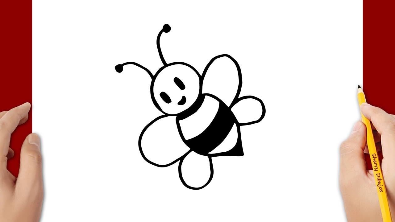 Cómo dibujar una abeja