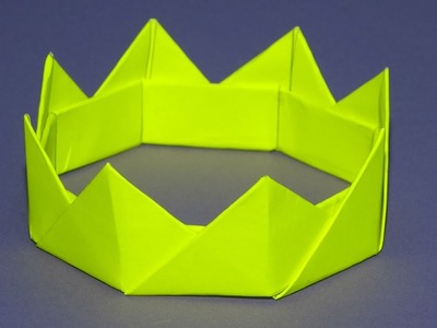 Como hacer una Corona de papel ???? | Origami Fácil y Rápido